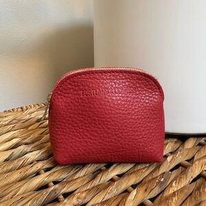 Portland Leather Luna Pouch - in Sugar